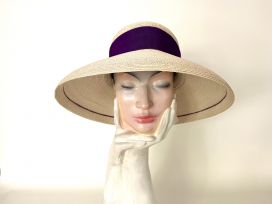 Audrey Hapburn Style cremfarbener extra fine Mottled.jpg