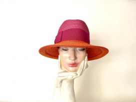pink orange Mottled Borsalino extra fine.jpg
